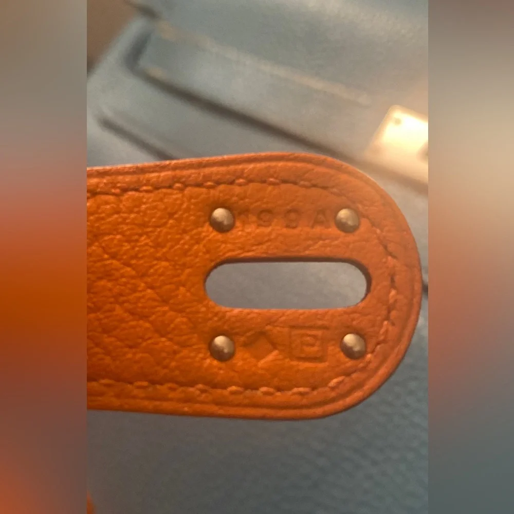 Hermès Lindy 34 in Signature Orange